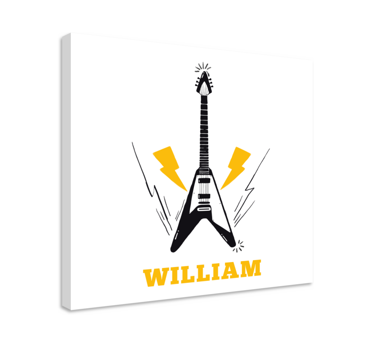 盲人音乐激发电吉他灵感 - TenStickers