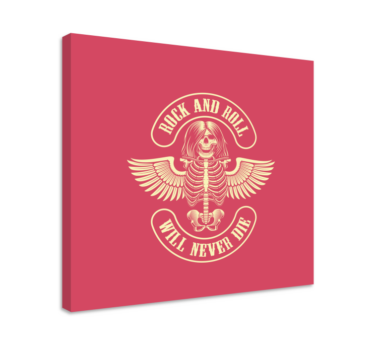 盲人复古 骷髅摇滚传奇 - TenStickers