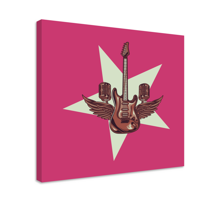 盲人音乐电吉他之翼 - TenStickers