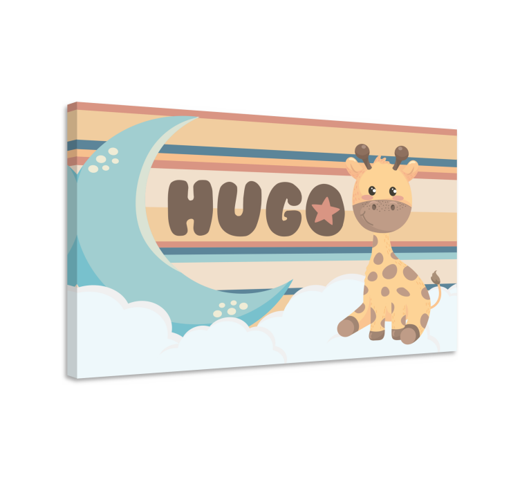 盲人苗圃趣味长颈鹿设计 - TenStickers