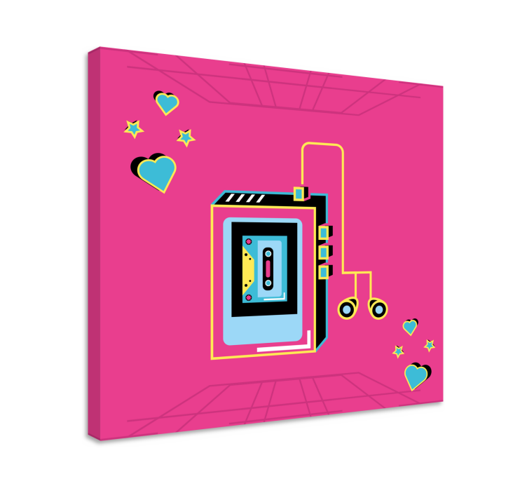 盲人音乐怀旧磁带之爱 - TenStickers