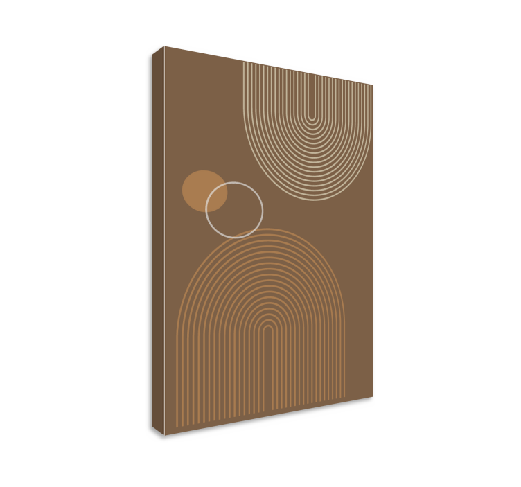 盲人几何曲线图案设计 - TenStickers