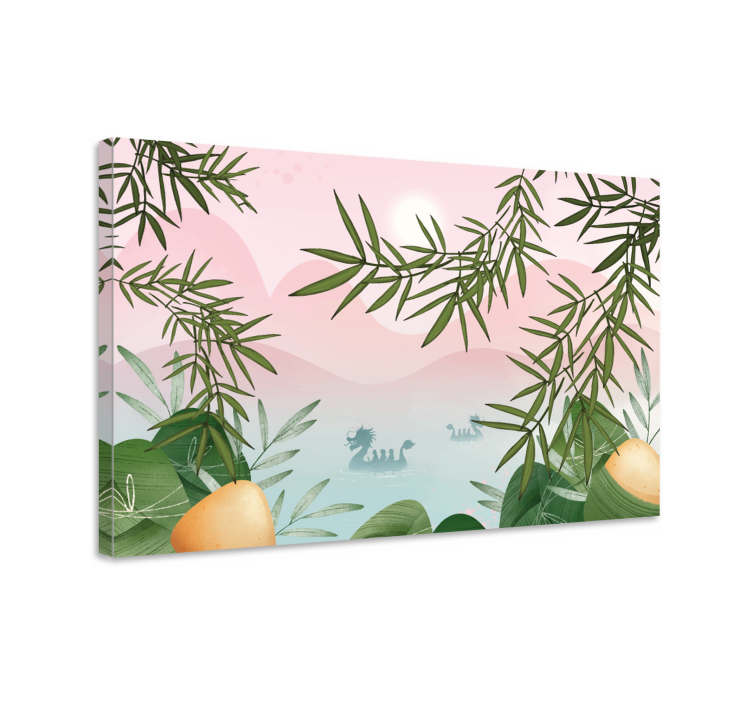 盲人恐龙优雅湖中生物 - TenStickers