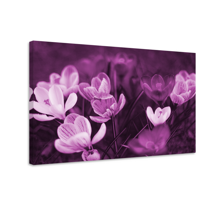 盲人视觉训练盛开的花卉展示 - TenStickers