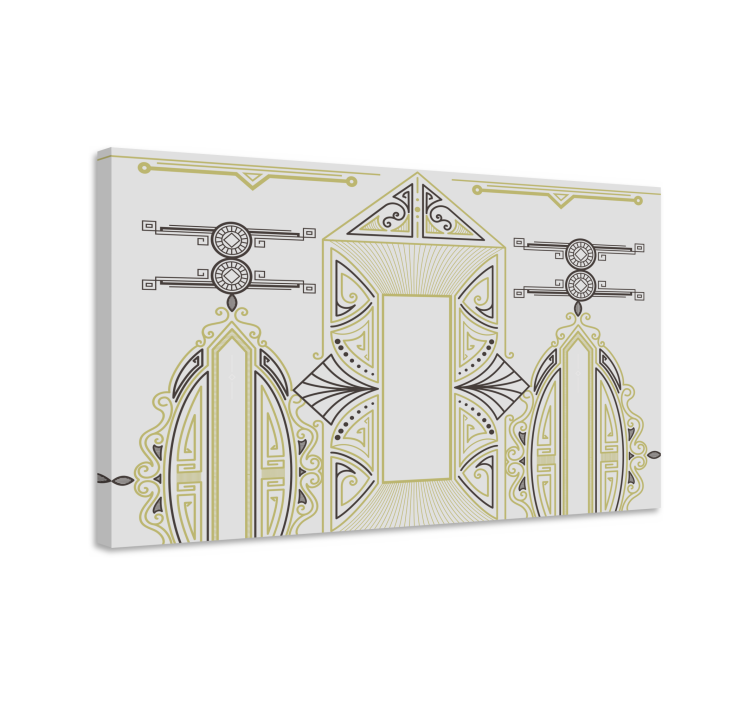 盲人现代化几何形状排列 - TenStickers