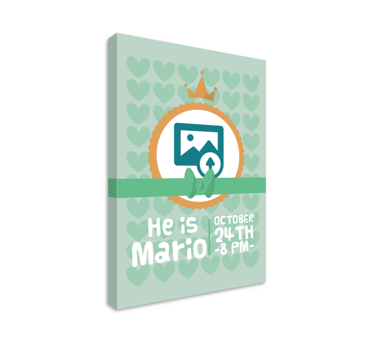 盲人苗圃他是马里奥 - TenStickers