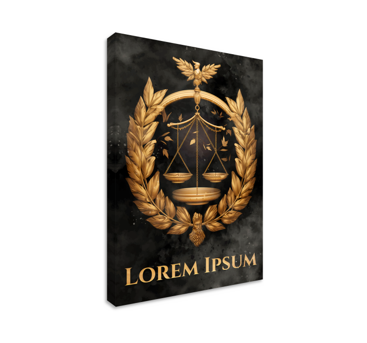 办公室百叶窗 平衡正义 - TenStickers