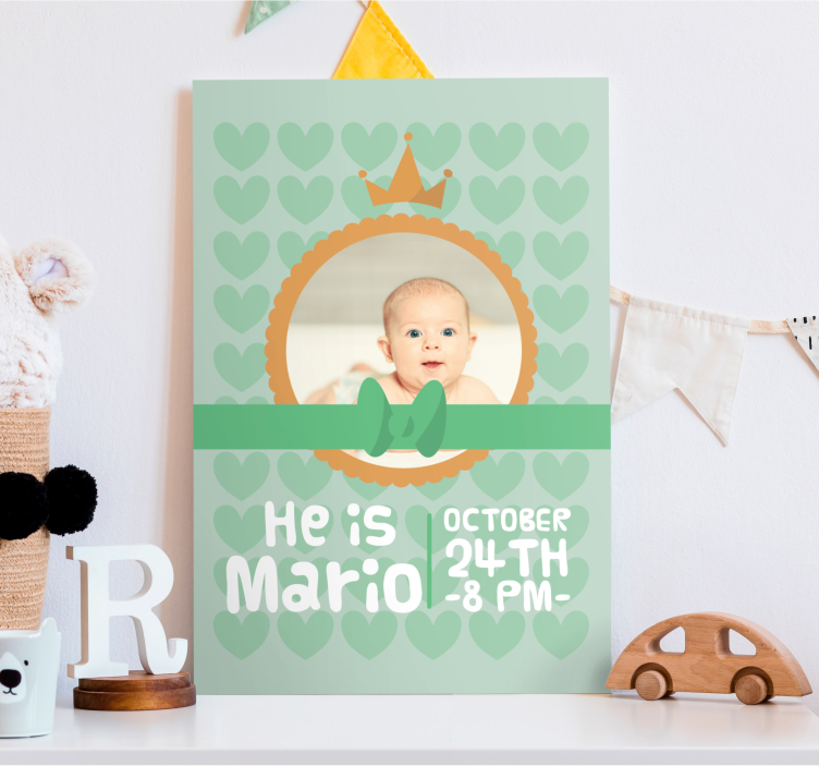 盲人苗圃他是马里奥 - TenStickers