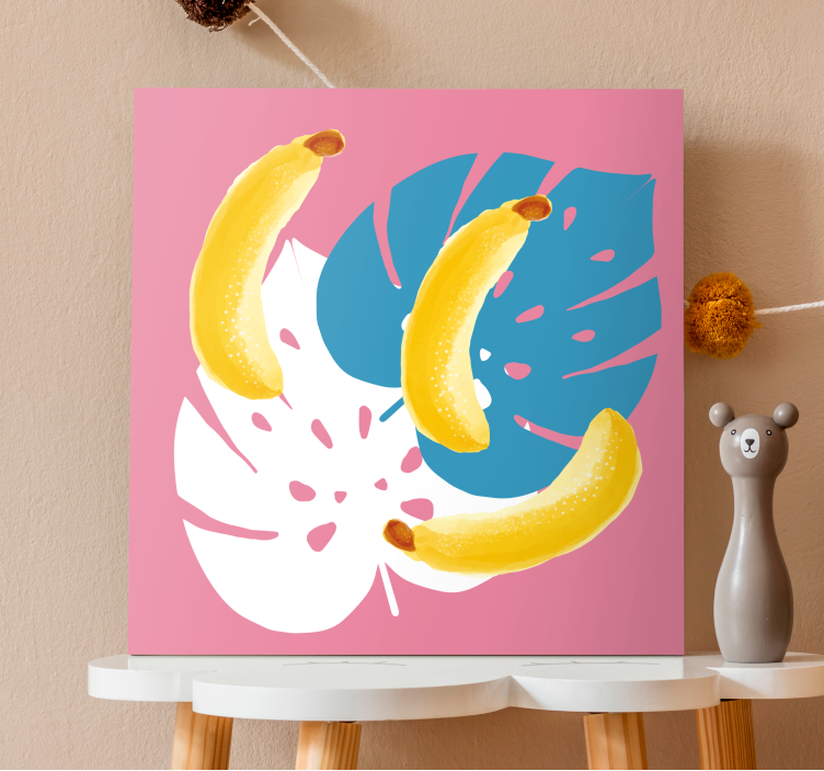 盲人水果热带香蕉展示 - TenStickers