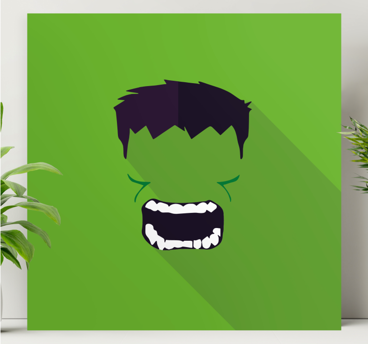 绿色超级英雄 超级英雄相框图片 - TenStickers