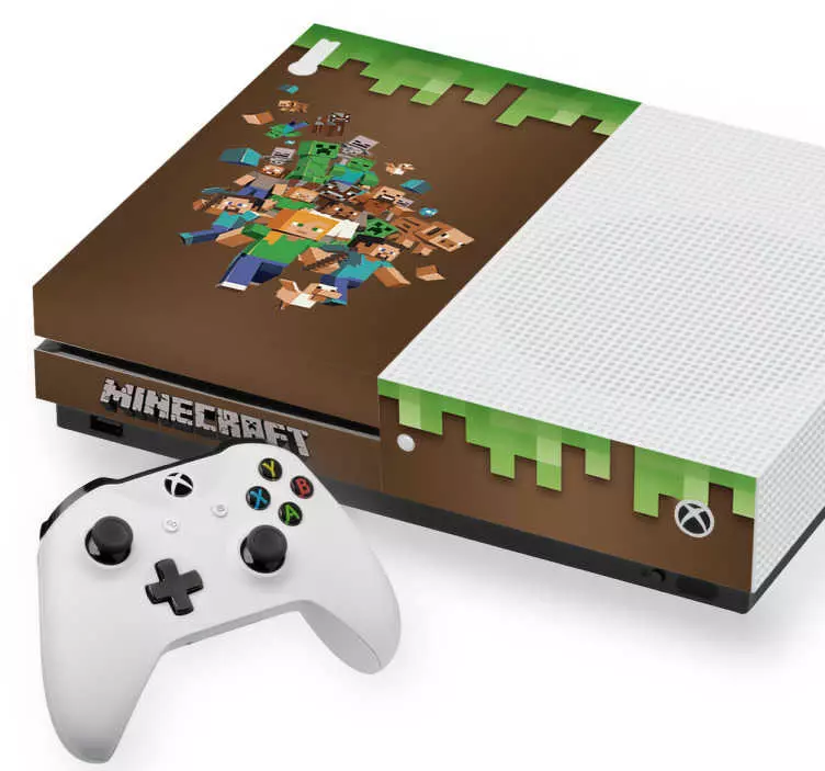 Xbox minecraft皮肤 - TenStickers