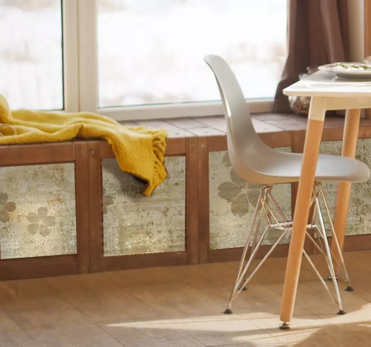 动物贴画与花卉图案叠加设计 - TenStickers