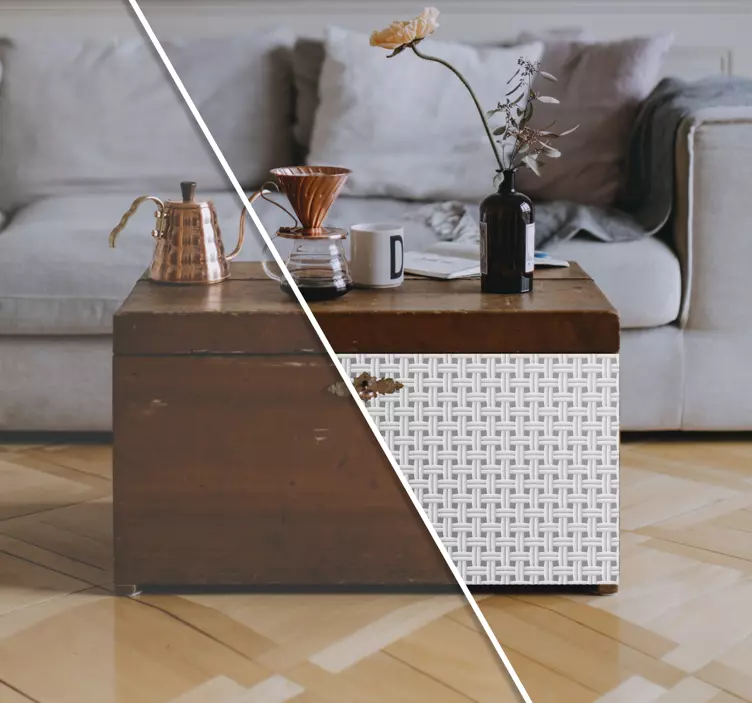 动物贴画编织纹理图案 - TenStickers