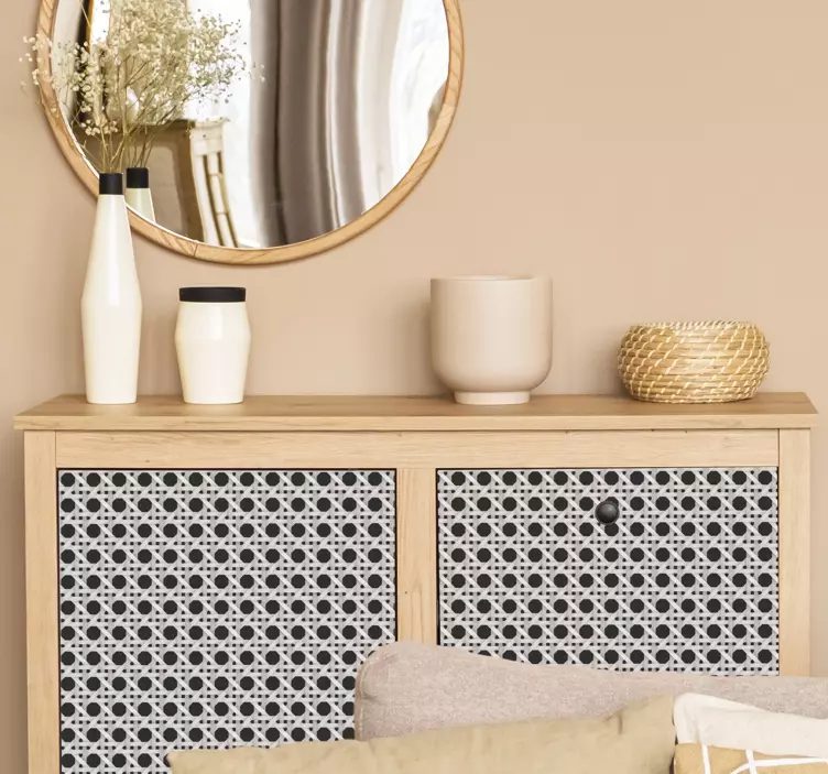 动物贴画现代叶子图案 - TenStickers