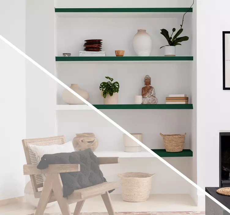 颜色架子缺少贴花 - TenStickers