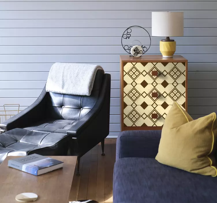 动物贴画马普切菱形设计 - TenStickers