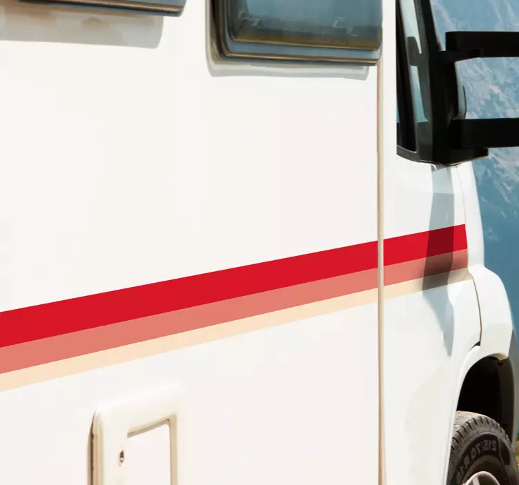 射线旅行车贴纸 - TenStickers