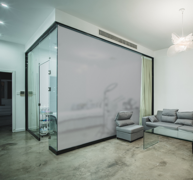 半透明玻璃贴纸 - TenStickers