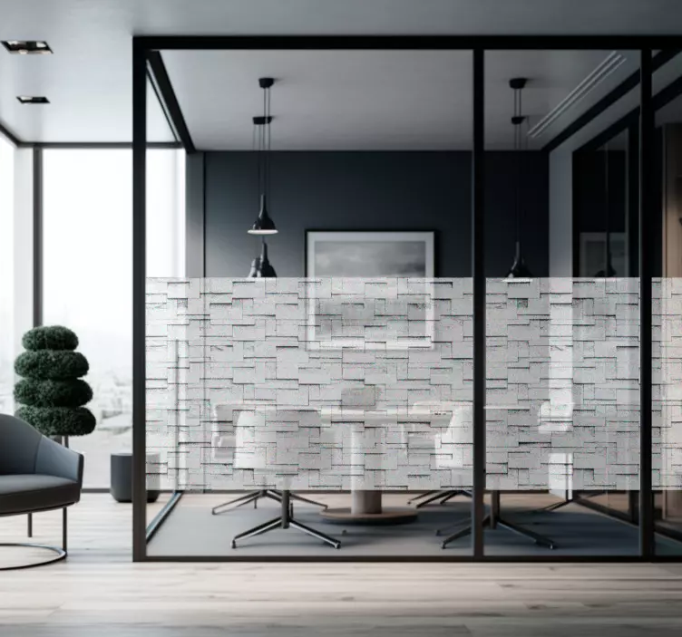 窗口贴纸 透明的質感 - TenStickers