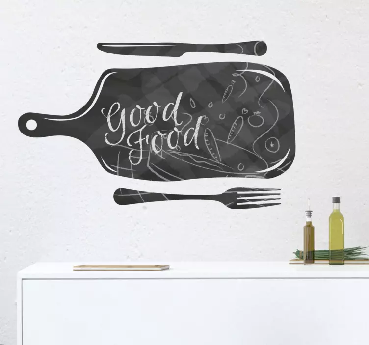 膳食书写面贴纸 - TenStickers