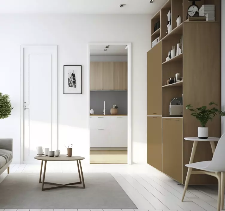 家具贴画 马特米格，棕色 - TenStickers