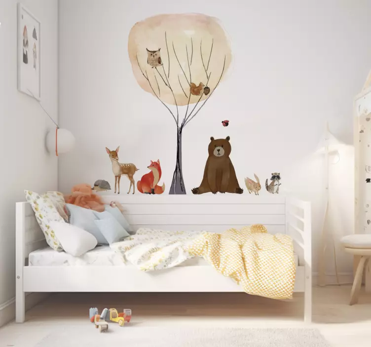 动物野生动物贴花 - TenStickers