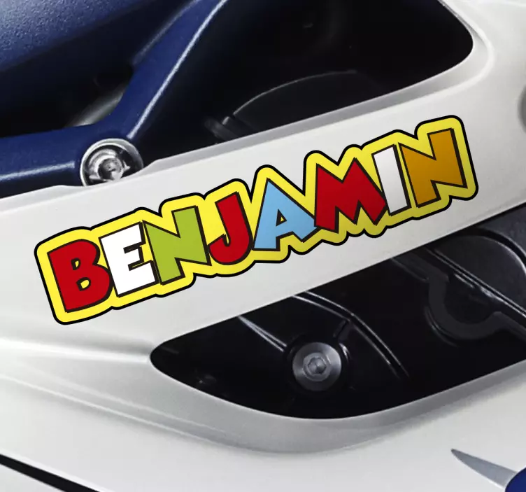 个性化的罗西乙烯基贴纸 - TenStickers