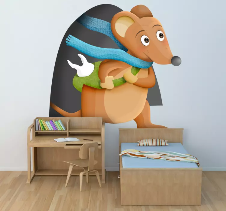 小老鼠佩雷斯童话故事贴纸 - TenStickers