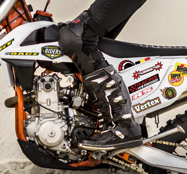 动物贴画 个人炸弹包 - TenStickers