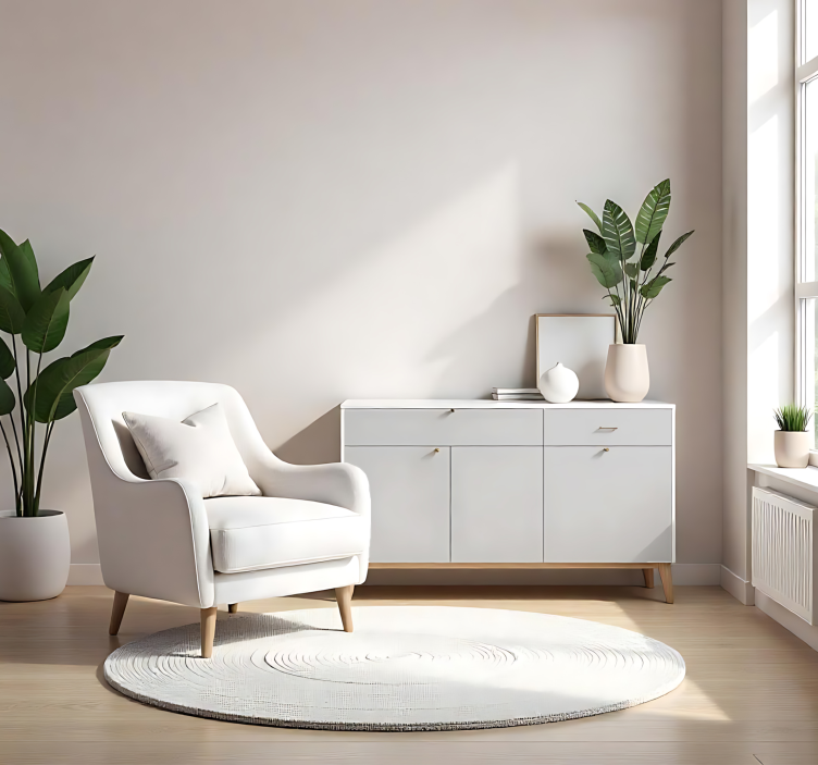 乙烯基贴纸 哑光浅灰色 - TenStickers