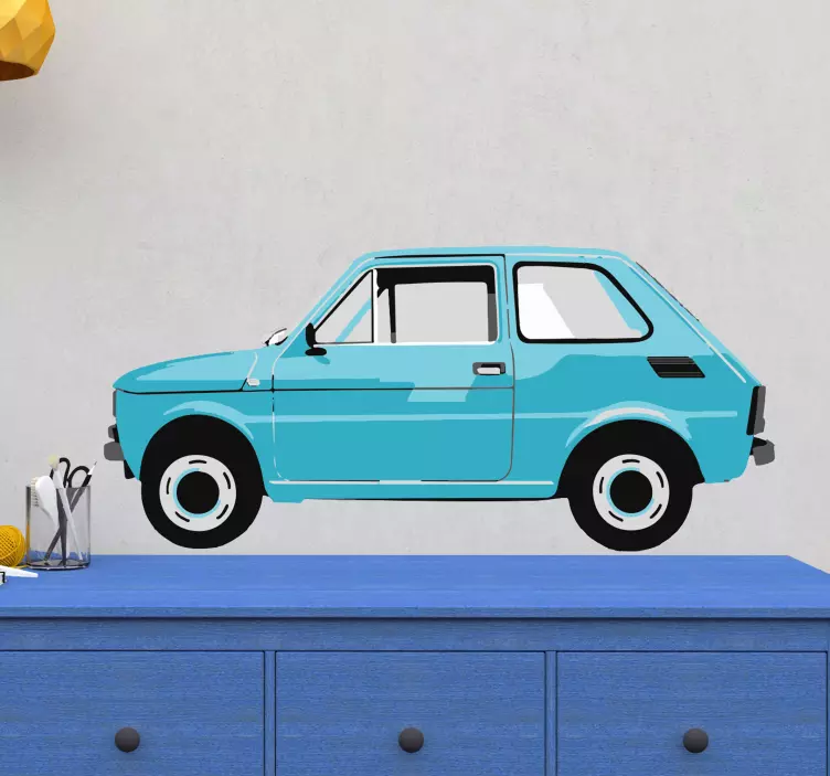 古董车儿童贴纸汽车贴纸 - TenStickers