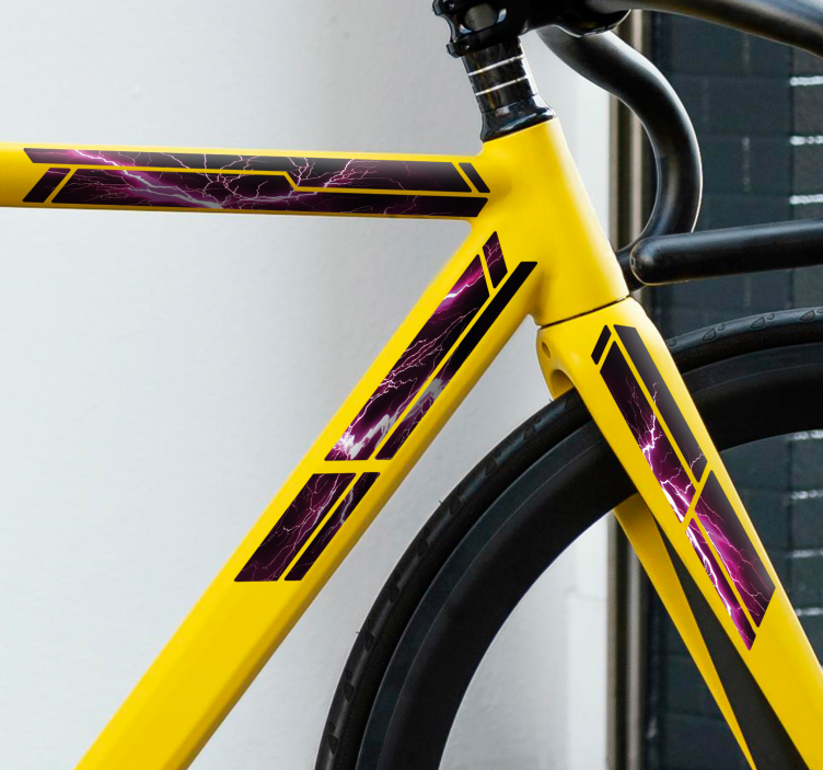 动物贴画 粉红闪电 - TenStickers