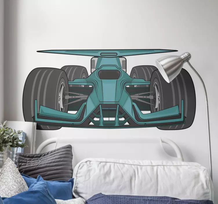 插图的汽车贴纸 - TenStickers