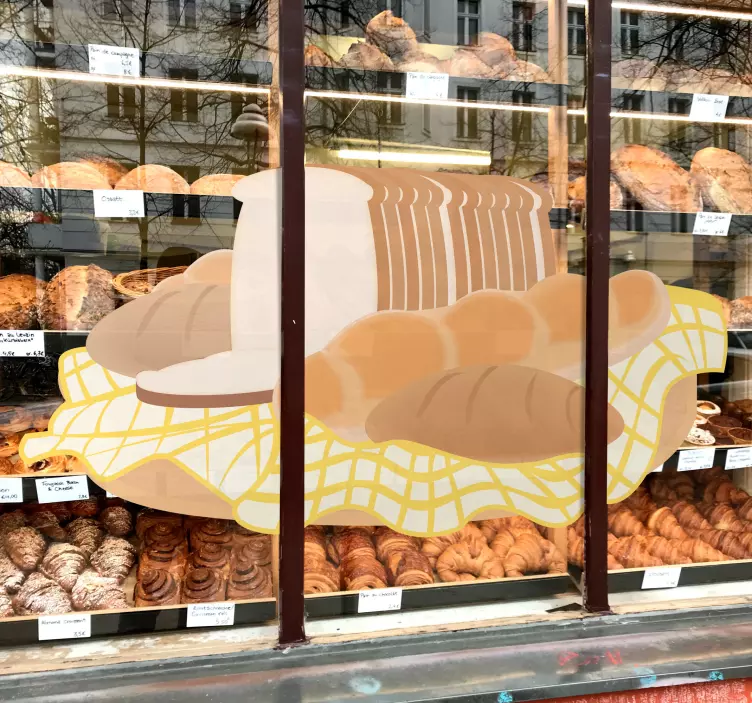 面包篮贴纸 - TenStickers