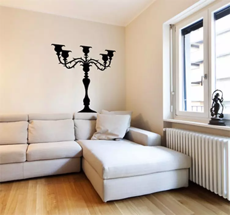 烛台墙贴 - TenStickers