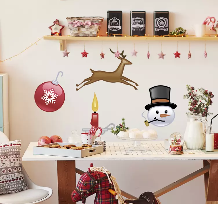 圣诞贴纸收藏 - TenStickers