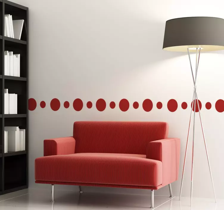 圆边框贴纸 - TenStickers