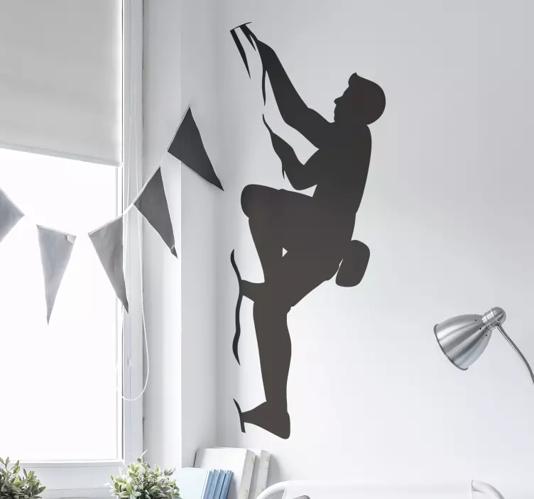 登山者极限运动贴花 - TenStickers