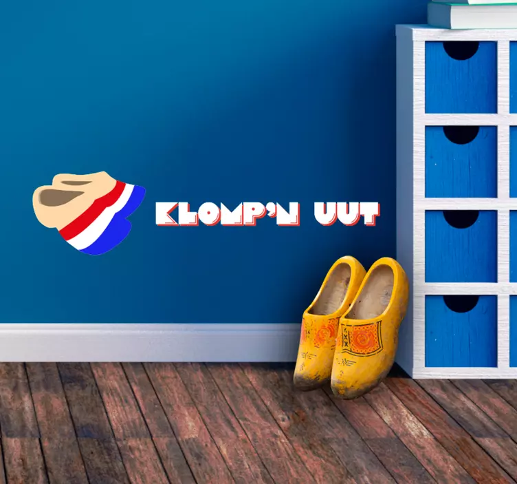 木地板外面的木sticker贴纸 - TenStickers