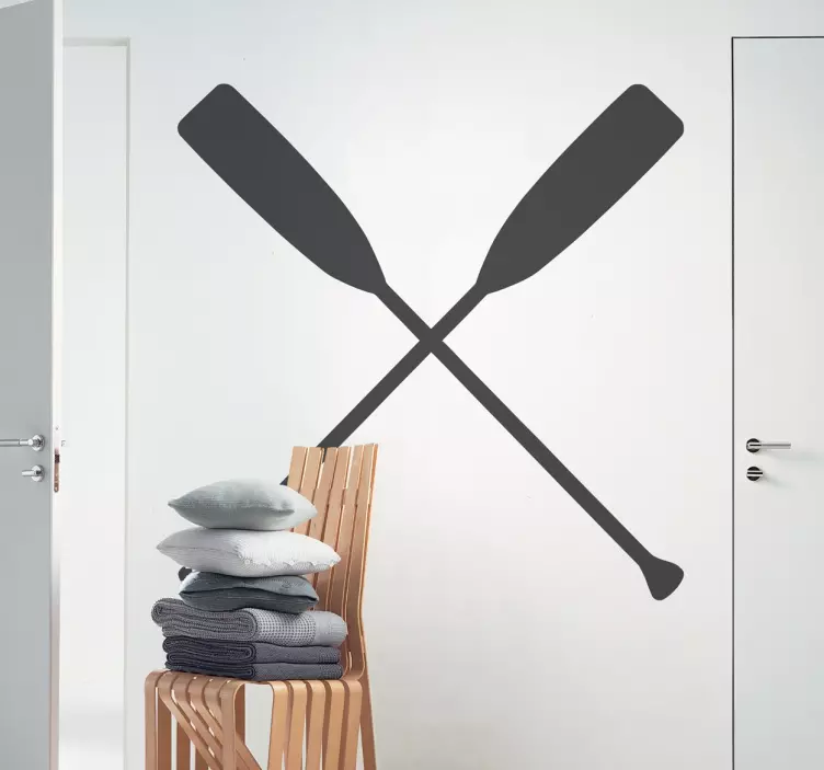 交叉的矿石贴纸 - TenStickers