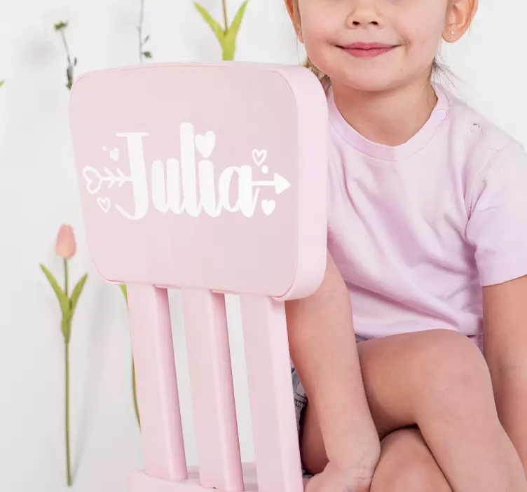 自定义名称爱自定义贴纸 - TenStickers