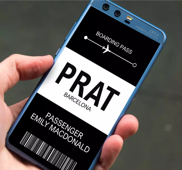 可定制的机场飞机贴花 - TenStickers