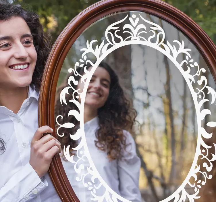 装饰镜边贴纸 - TenStickers