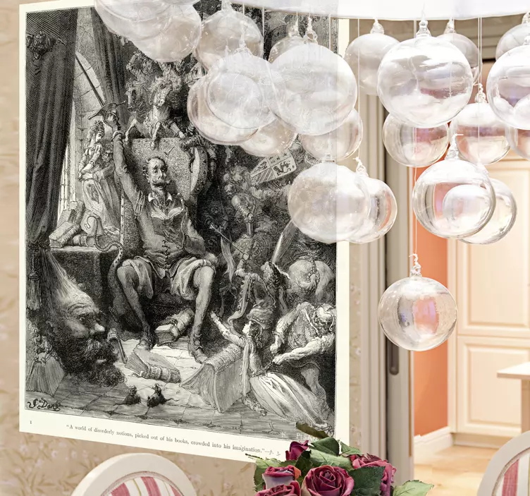 装饰乙烯基quijotedoré - TenStickers