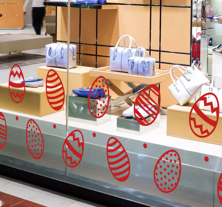 复活节边境墙贴 - TenStickers