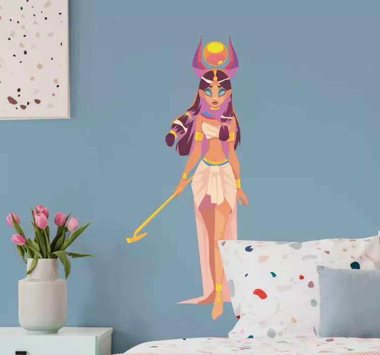 埃及女神政治贴纸 - TenStickers