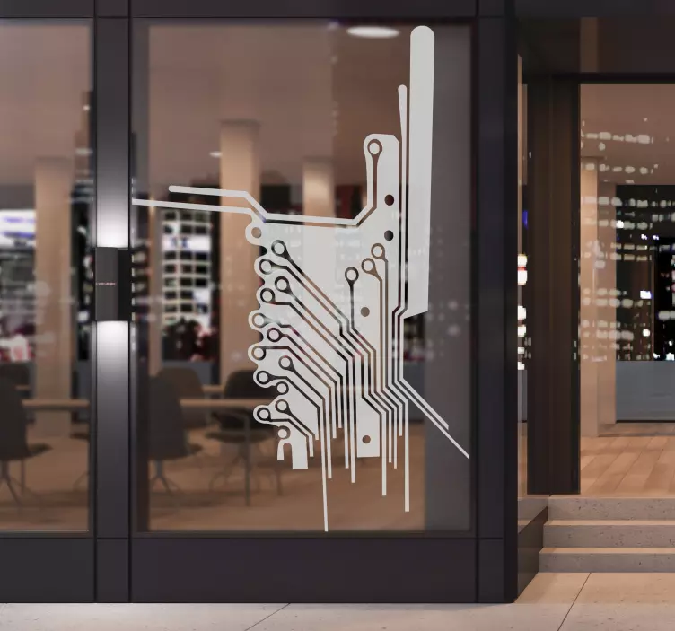 电子线路墙贴 - TenStickers