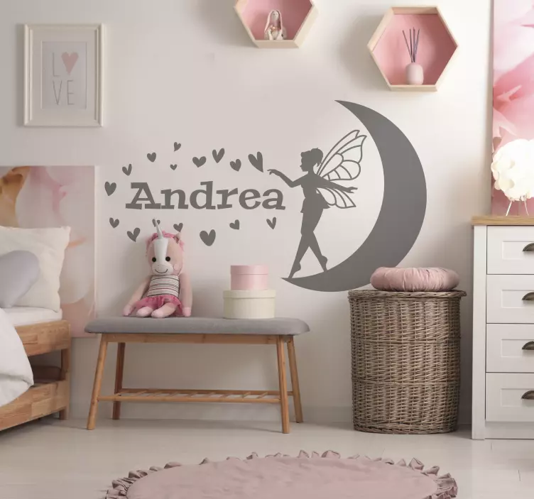 幻想贴纸 仙女传播爱 - TenStickers