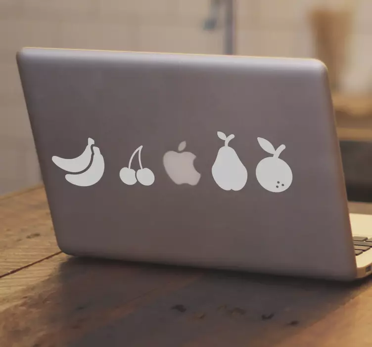 水果品种macbook贴纸 - TenStickers