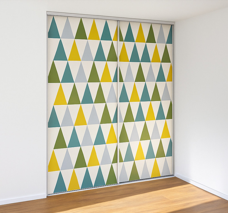 动物贴画 极简三角形 - TenStickers